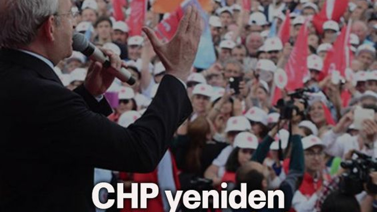 CHP yeniden meydanlara iniyor